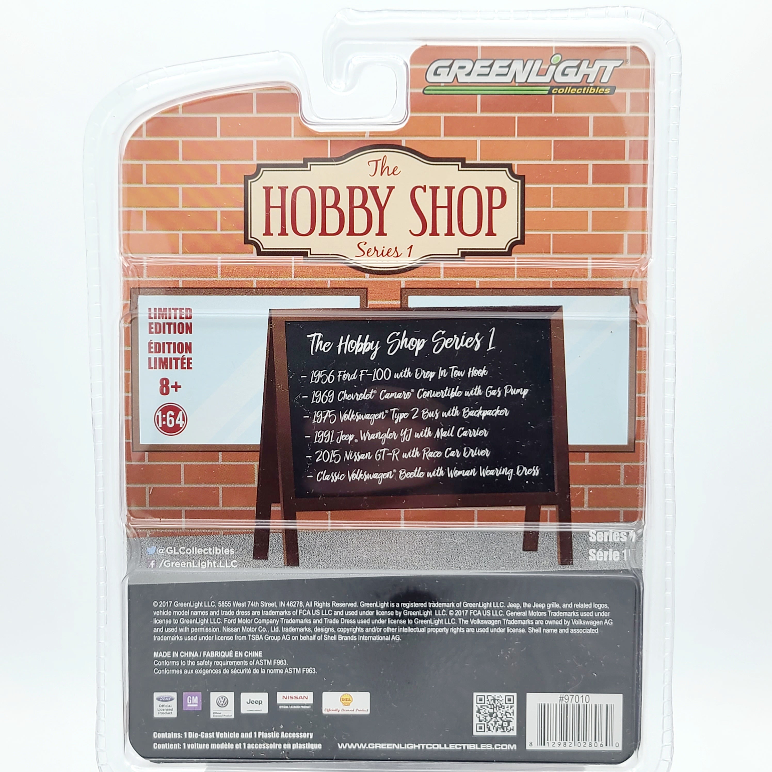 GreenLight '56 Ford F-100 Tow Truck "Mighty Mels" - 1:64 (2017 Hobby Shop Series 1)